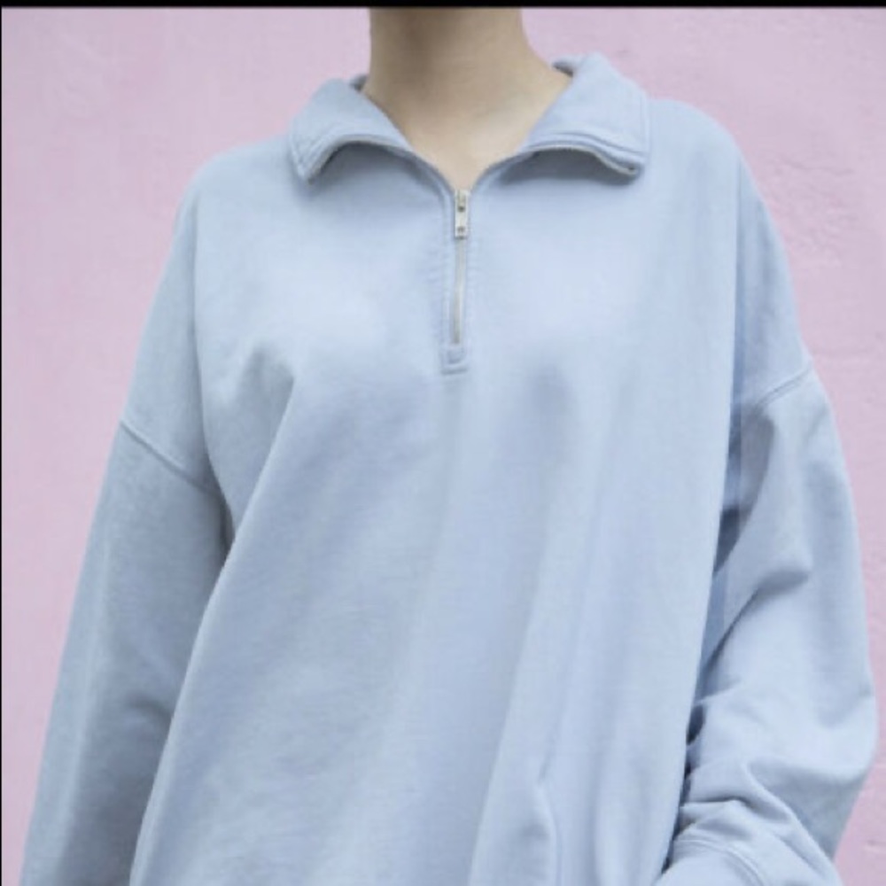 brandy Melville quarter zip <3